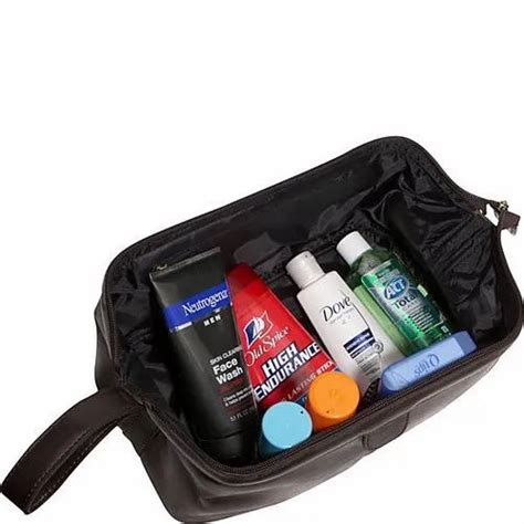 small waterproof toiletry bag 8x6